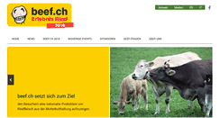 Desktop Screenshot of beef.ch