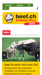 Mobile Screenshot of beef.ch
