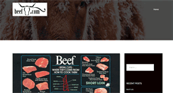 Desktop Screenshot of beef.com