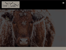 Tablet Screenshot of beef.com